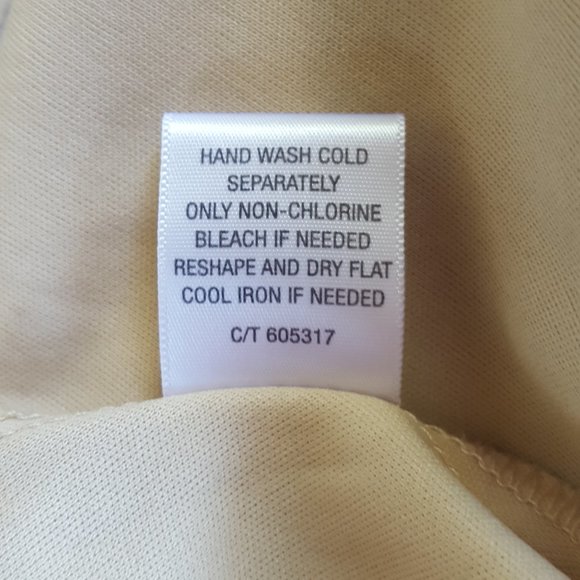 Michelson's of London Men's XL Tan Shirt Button Front Long Sleeve Pocket Cotton - Picture 10 of 11